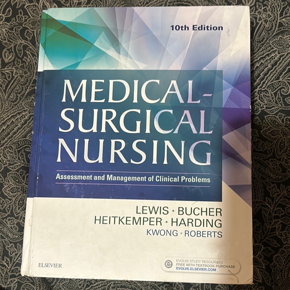 Medical Surgical Nursing Book